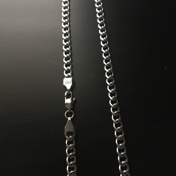 Silver Curb Chain - Picture 4 of 7